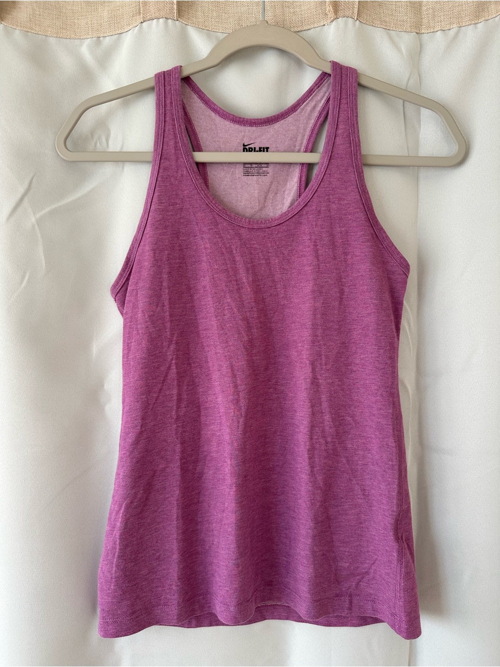 NWOT Nike Magenta Racerback Tank Top - Soft Stretch | Size XS